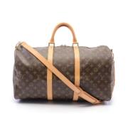 Louis Vuitton Vintage Pre-owned Canvas resvskor Brown, Dam