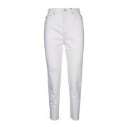 Tommy Jeans Klassiska Denim Jeans för vardagsbruk White, Dam