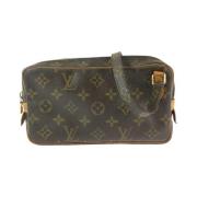 Louis Vuitton Vintage Pre-owned Canvas louis-vuitton-vskor Brown, Dam