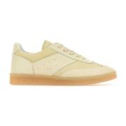 MM6 Maison Margiela Ivory läder sneakers Beige, Herr