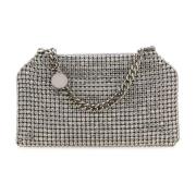 Stella McCartney Mesh Falabella Handväska med Smycken Gray, Dam