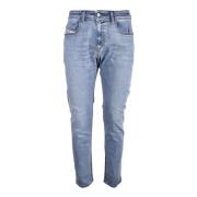 Diesel Klassiska bomull elastan jeans Blue, Herr