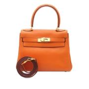 Hermès Vintage Pre-owned Laeder handvskor Orange, Dam