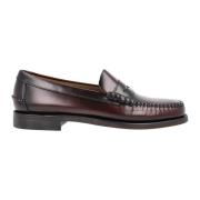 Sebago Handgjorda Burgundy Moccasins Brown, Dam