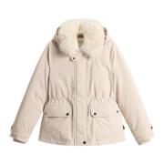 Woolrich Stiliga Vinterrockar White, Dam