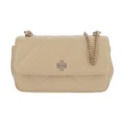 Tory Burch Stilren Crossbody-väska för Dagligt Bruk Beige, Dam