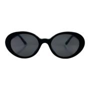 Oliver Peoples Solglasögon i Vintagestil med Genomskinliga Linser Blac...