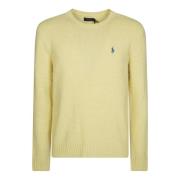 Polo Ralph Lauren Alpaca Crewneck Sweater Yellow, Herr