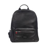 Kiton Sportig Nylon Ryggsäck Black, Herr