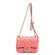 Chanel Vintage Pre-owned Laeder chanel-vskor Pink, Dam