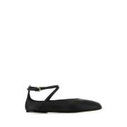 CO Platta Ballerina Skor Black, Dam