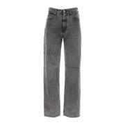 MM6 Maison Margiela Mörkgrå Denimjeans Gray, Herr