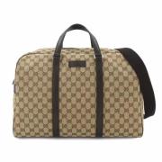 Gucci Vintage Pre-owned Canvas handvskor Beige, Dam