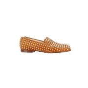 Christian Louboutin Pre-owned Pre-owned Mocka lgskor Brown, Dam