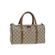 Gucci Vintage Pre-owned Laeder gucci-vskor Beige, Dam