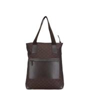 Gucci Vintage Pre-owned Canvas gucci-vskor Brown, Dam