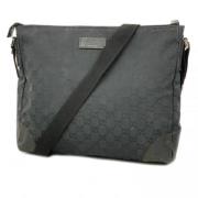 Gucci Vintage Pre-owned Canvas gucci-vskor Black, Dam