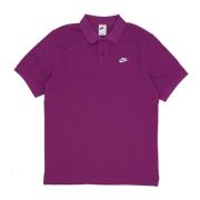 Nike Essentiell Pique Polo Skjorta Purple, Herr