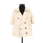 Burberry Vintage Pre-owned Bomull ytterklder Beige, Dam