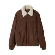 Aeronautica Militare Skinnjacka Brown, Herr