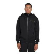 Richmond Svart Fullzip Hoodie Tröja Black, Herr