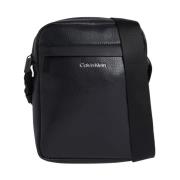 Calvin Klein Svart Crossbody-väska för män Black, Herr