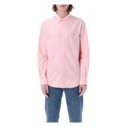 Polo Ralph Lauren Skräddarsydd Skjorta för Perfekt Passform Pink, Herr