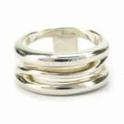 Tiffany & Co. Pre-owned Pre-owned Silver ringar Gray, Dam