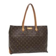 Louis Vuitton Vintage Pre-owned Canvas totevskor Brown, Dam