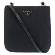 Prada Vintage Pre-owned Canvas prada-vskor Black, Dam