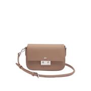 Lacoste Stad Daglig Crossbody Väska Taupe Beige, Dam