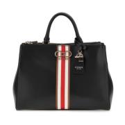 Guess Gianessa Elite Tote Väska Black, Dam