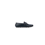 Emporio Armani Stiliga Loafers för Män Black, Herr