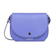 Lancaster Magnetisk Flap Crossbody Väska Blå Blue, Dam