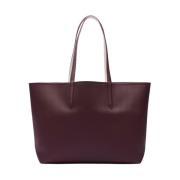 Lacoste Reversible Tote Bag Bicolor PVC Purple, Dam