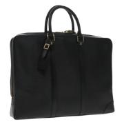 Louis Vuitton Vintage Pre-owned Laeder portfljer Black, Dam