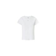 Pinko Kortärmad T-shirt för män White, Dam