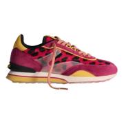 Hoff Rosa Lady Läder Sneakers Memory-Foam Multicolor, Dam