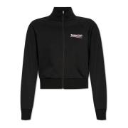 Balenciaga Sweatshirt med ståkrage Black, Dam