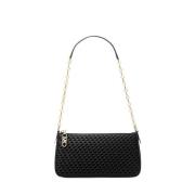 Michael Kors Svart Empire Medium Pouchette Väska Black, Dam