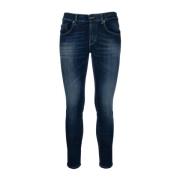 Dondup Klassiska Denim Jeans för vardagsbruk Blue, Herr