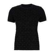 Givenchy Dubbellagers Slim Fit T-shirt Black, Dam