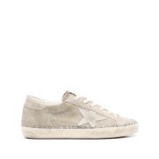 Golden Goose Beige Snörskor Sneakers Gray, Dam