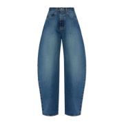 Alaïa Lediga jeans Blue, Dam