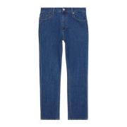 Calvin Klein Klassiska Straight Fit Denim Jeans Blue, Herr