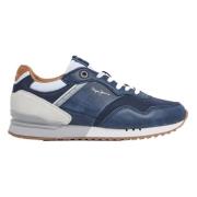 Pepe Jeans Herr Court Sneakers Blue, Herr