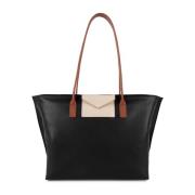 Lancaster Shoulder Bags Black, Dam