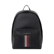 Tommy Hilfiger Svart ryggsäck för män Black, Herr