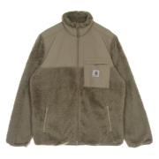 Carhartt Wip Sherpa Sweat Jacket med Bear Design Gray, Herr