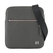 Armani Exchange Crossbody Väska Green, Herr